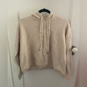 Aerie tan comfy sweatshirt small